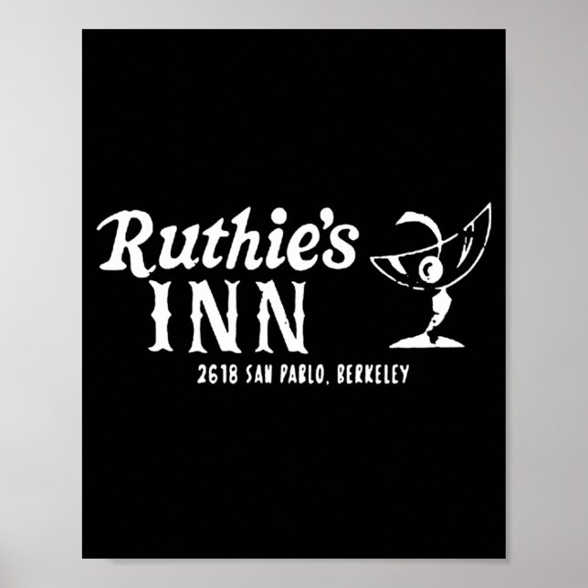 Poster Estalagem da Ruthie Berkeley Califórnia  (Frente)