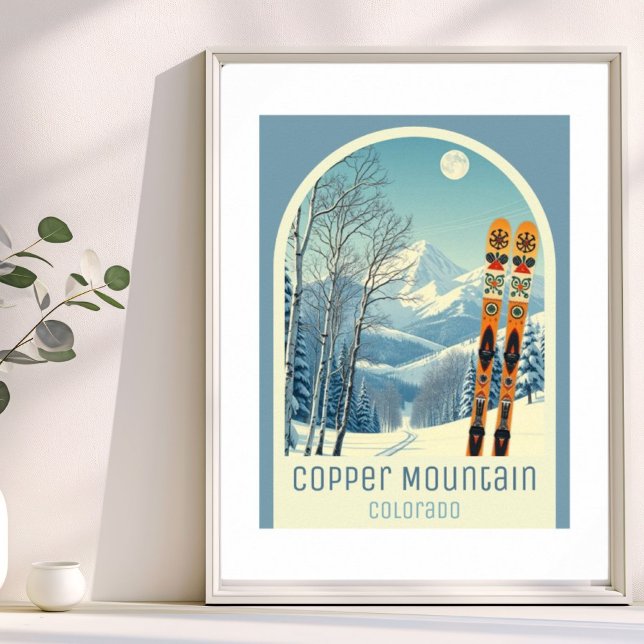 Poster Estância de esqui Copper Mountain Colorado  (Criador carregado)