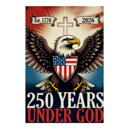Póster Estandarte da Águia da Independência 250
