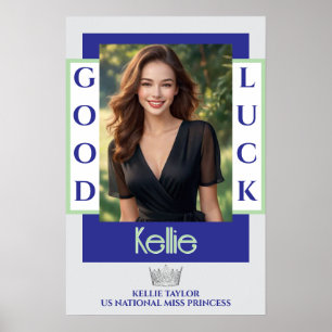 Poster Estandarte de Porta Personalizado Pageant Essentia