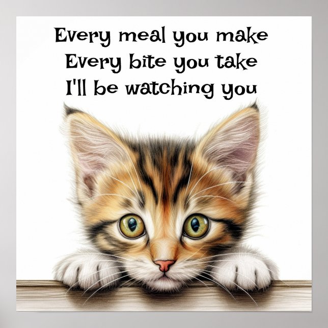 Poster Estarei te observando (Frente)