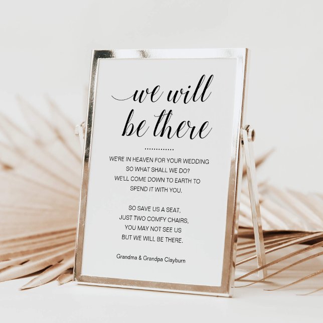 Poster Estaremos Lá, Assento Memorial Com Casamento De No (Criador carregado)