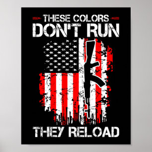 Poster Estas Cores Executam Recarregar A Cotação 1 Engraç