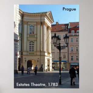 Póster Estates Theater, Praga, 2006