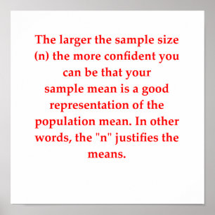 Póster estatísticas