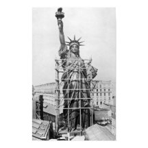 Estátua da Construção da Liberdade - Paris - 1884