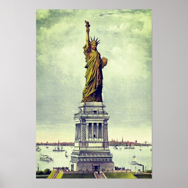 Poster Estátua da Liberdade (Frente)