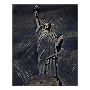 Póster Estátua da Liberdade