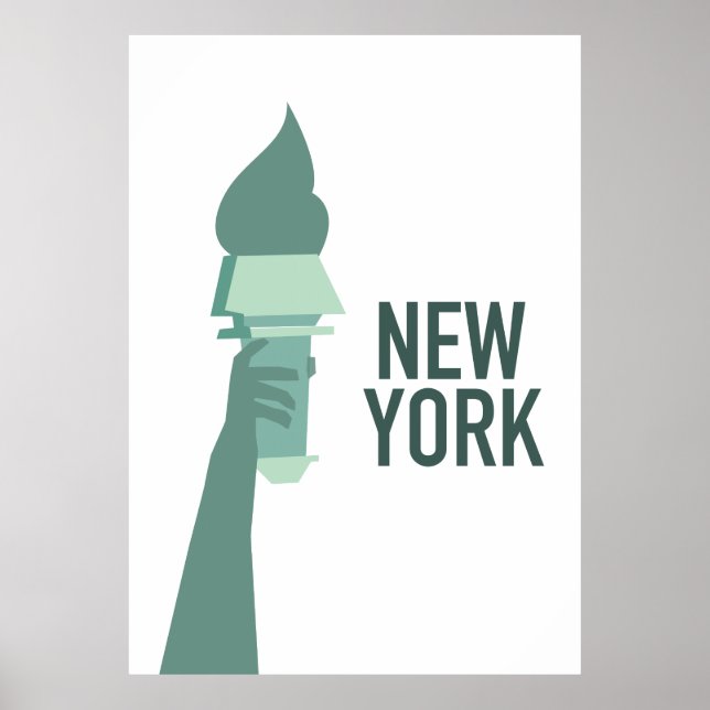 Poster Estátua da Liberdade de Nova Iorque (Frente)