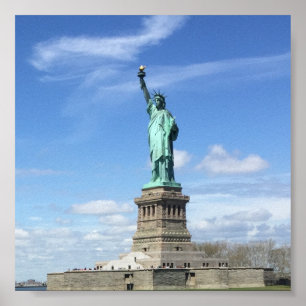 Poster Estátua da liberdade majestosa