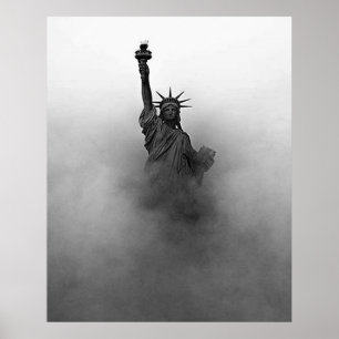 Poster Estátua da Liberdade Nova York América EUA Liberda