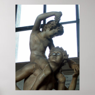 Poster Estátua de Baco no Vaticano ~ Roma, Itália