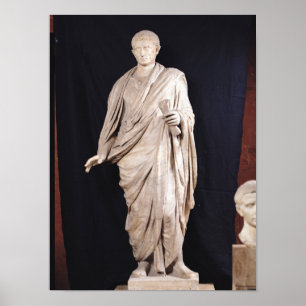 Póster Estátua de Caesar Augustus