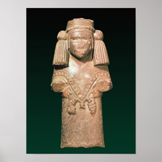 Poster Estátua de Coatlicue, antiga terra e mãe (Frente)