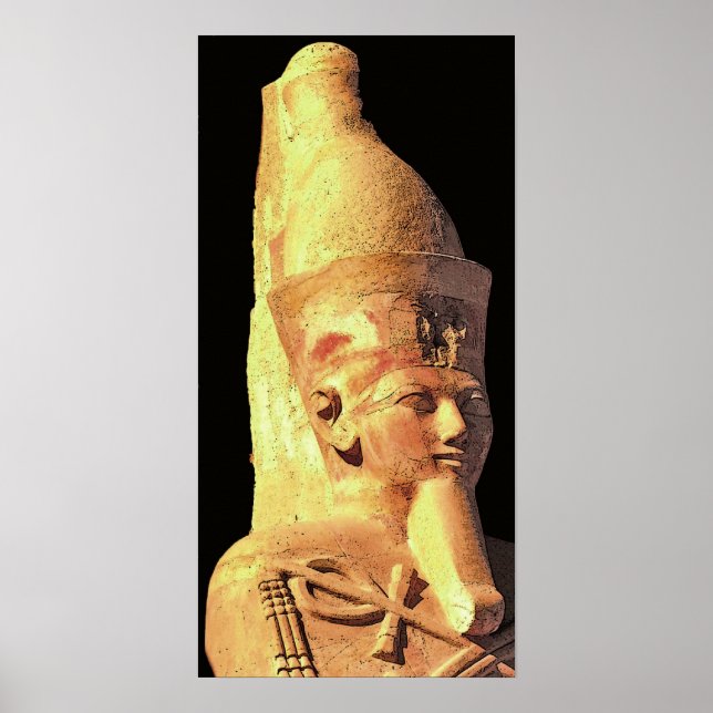 Póster Estátua de Hatshepsut como Osiris (Frente)