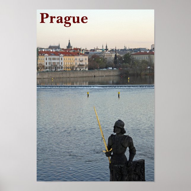 Poster Estátua de Praga (Frente)