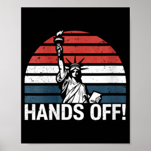 Poster Estátua De Resistência Anti-Mága Da Mão De Liberda