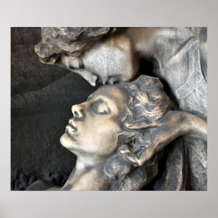 Poster Estátua do Cemitério de Milão