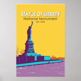 Poster Estátua do Monumento Nacional da Liberdade