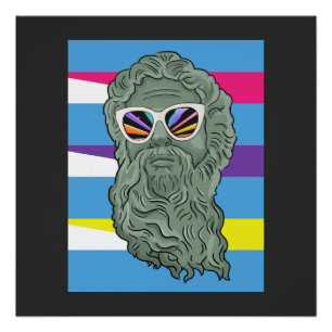 Póster Estátua do Orgulho