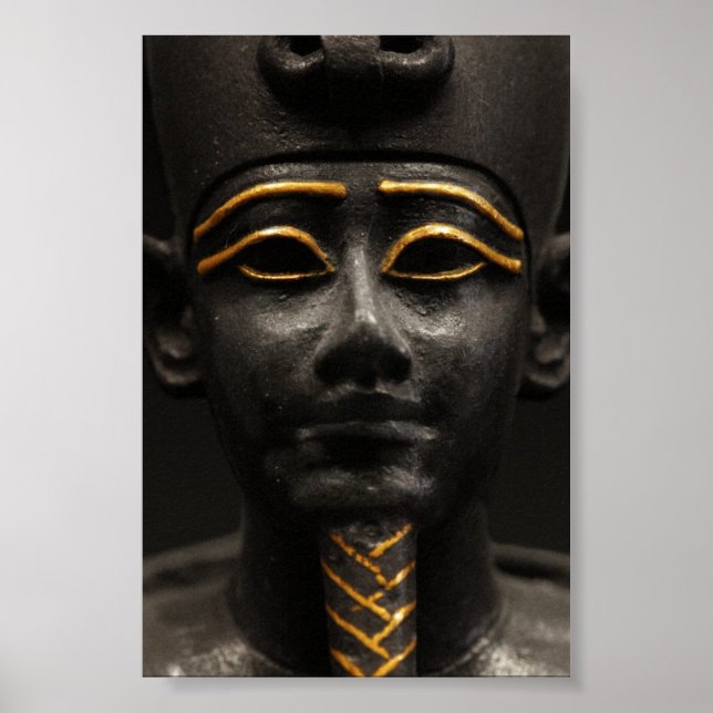 Póster Estátua egípcia de Osiris (Frente)