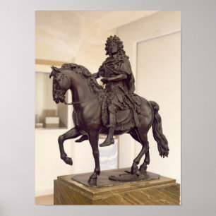 Póster Estátua equestre de Louis XIV