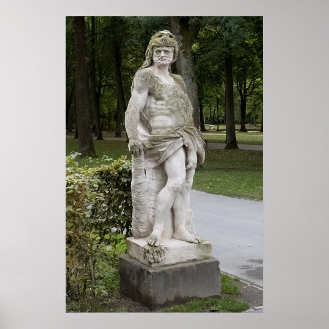 Poster Estátua no Parque (Frente)
