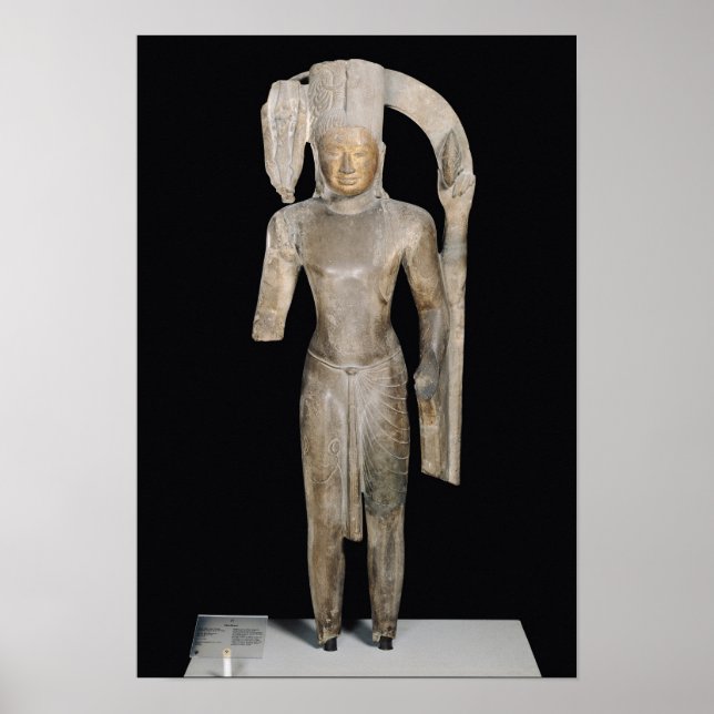 Póster Estátua permanente de Harihara (Frente)