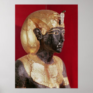 Póster Estátua tamanho real de Tutankhamun