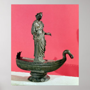 Poster Estatueta da deusa Sequana