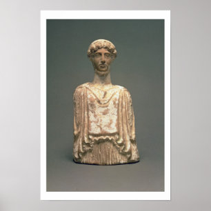 Póster Estatueta de Persephone, sótão, c.500 BC (terrac