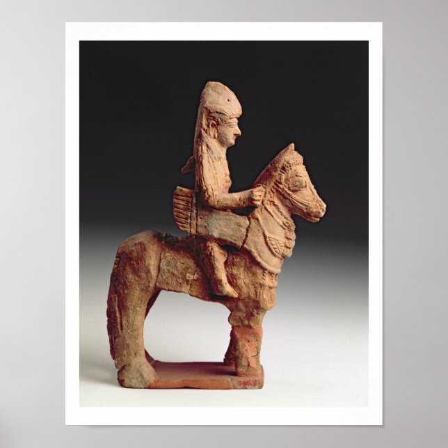 Póster Estatueta de um cavaleiro armado, Byblos, 8ª 6 (Frente)