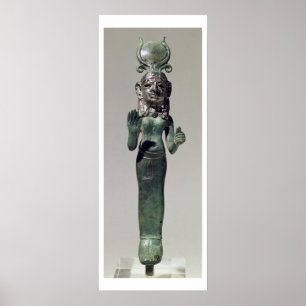 Póster Estatueta de uma deusa do Phoenician, do Phoeni