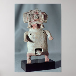 Póster Estatueta de uma mulher que dá o nascimento