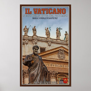Poster Estatutos da Cidade do vaticano