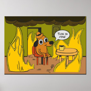 Poster Este é o cachorro do FineMeme