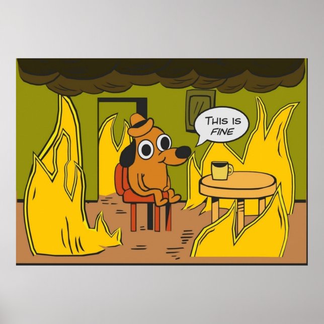 Poster Este é o cachorro do FineMeme (Frente)