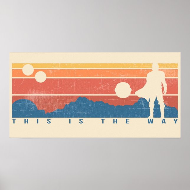 Poster Este é o caminho a seguir (Frente)