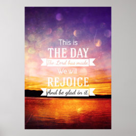 Póster Este é o dia que o senhor fez...