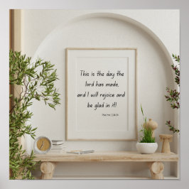 Poster Este é o dia que o Senhor fez.