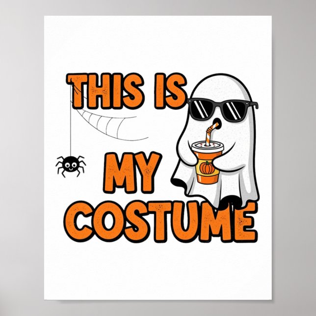 Poster Este É O Meu Dia de as Bruxas engraçado De Fantasm (Frente)