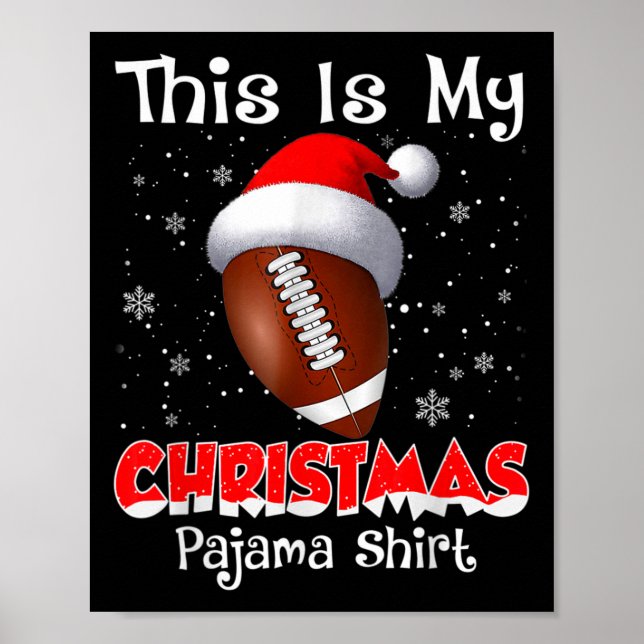 Poster Este É O Meu Presente De Natal Para O Futebol (Frente)