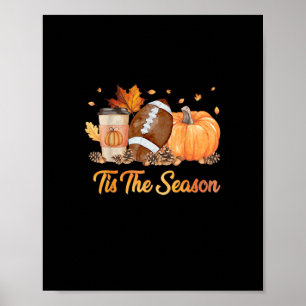 Poster Este É O Pumpk De Futebol Da Época De Futebol