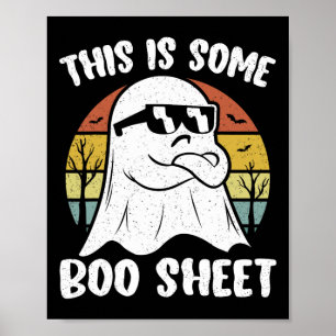 Poster Este É Um Bolinho De Halloween Ghost Divertido Que
