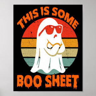 Poster Este É Um Folheto De Boas Folhas De Halloween Engr