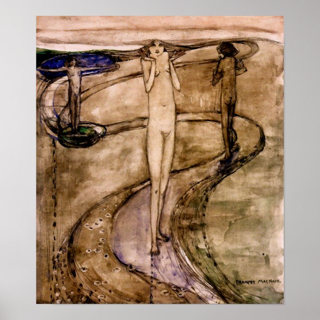 Poster "Este é um longo caminho que admira desejar (Frente)