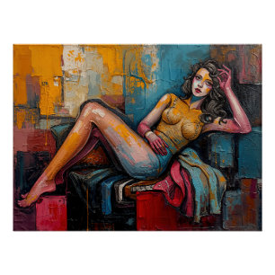 Póster “Este Está Funcionando” – Retrato de Jasmine