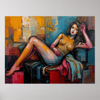 Poster “Este Está Funcionando” – Retrato de Jasmine