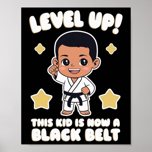 Poster Este Garoto Agora É Um Prêmio de Karate Hapkido Fa (Frente)