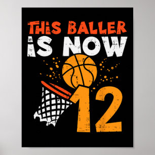 Poster Este Ller Agora Tem 12 Sketll 12º Aniversário Bday